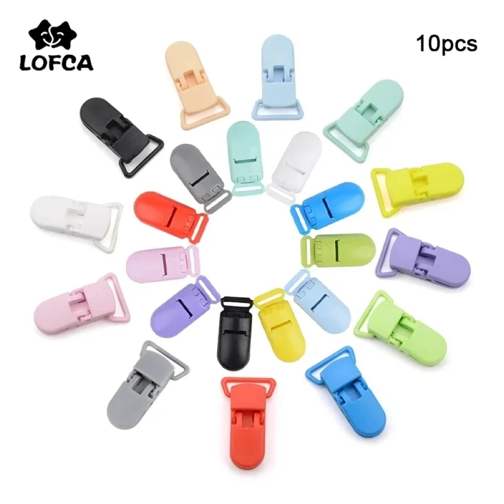 Baby Food Pacifier - LOFCA 10 pièces bébé sucette Clips