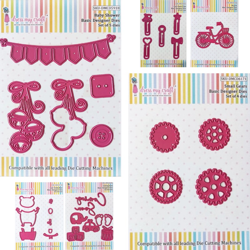 Baby Food Diary - Matrices de découpe en métal Motifs