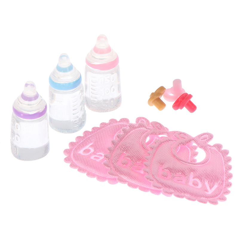 Baby Food Pacifier - Ensemble de bavoirs miniatures pour maison
