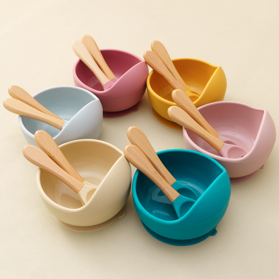 Baby Food Universe - Mamaplan 3 pièces bébé Silicone alimentation