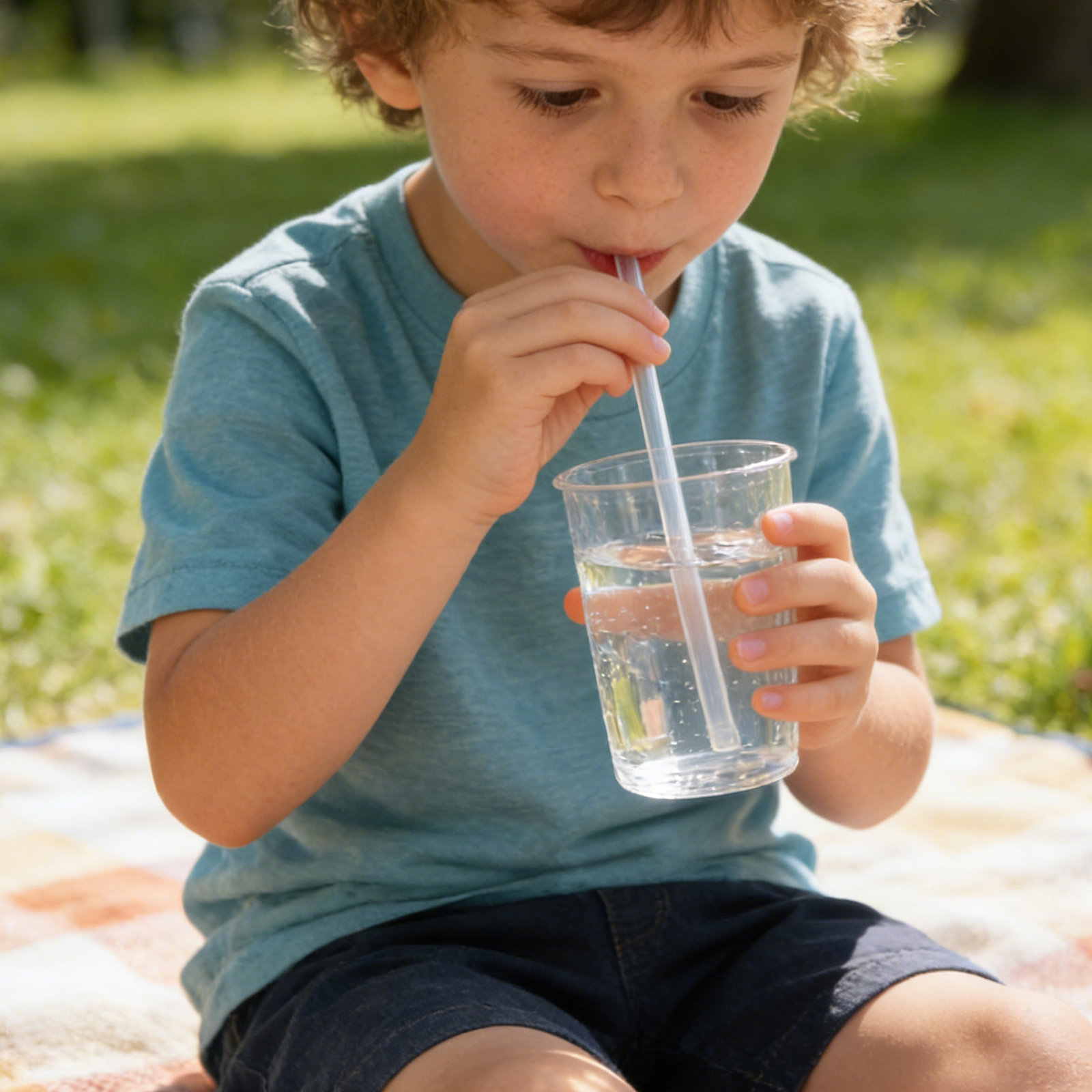 Baby Food Universe - 1 ensemble de pailles en silicone