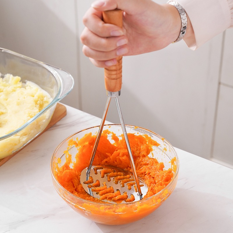 Baby Food Healthy - Écrase-pommes en acier inoxydable – Lot