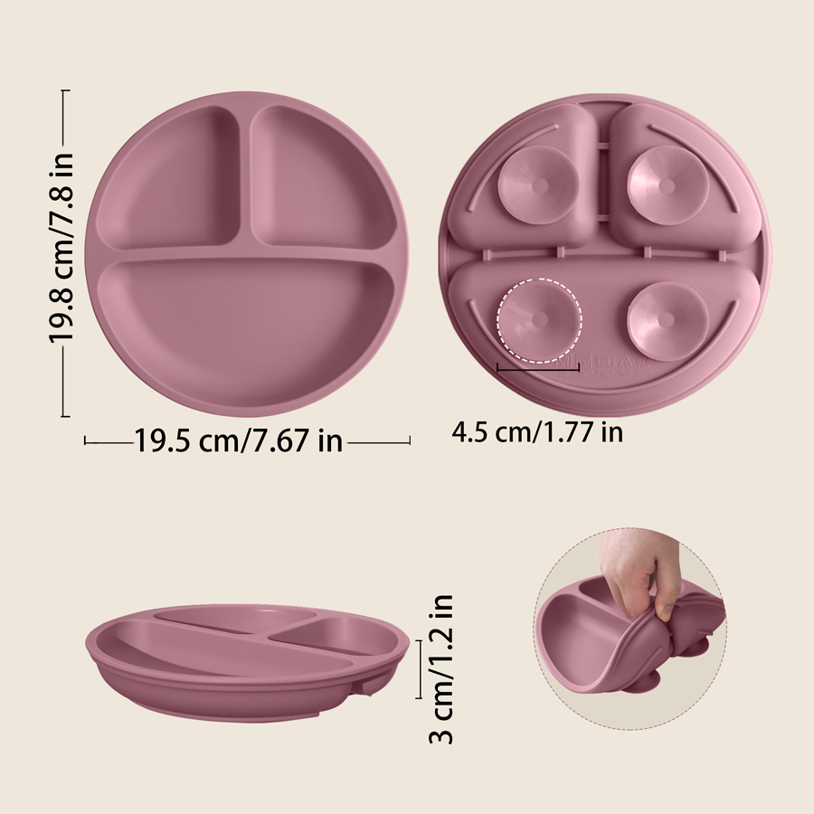 Assiette à manger en Silicone  - Baby Food Universe avis et prix