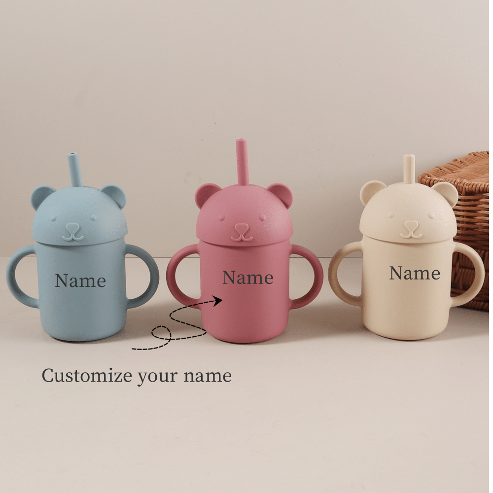 1PC Tasse à paille en silicone - Snack Cup Toddler avis et prix