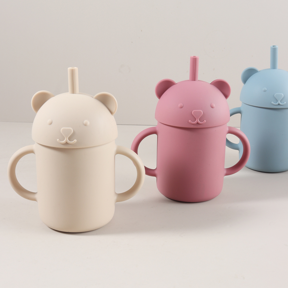 1PC Tasse à paille en silicone - Snack Cup Toddler avis et prix