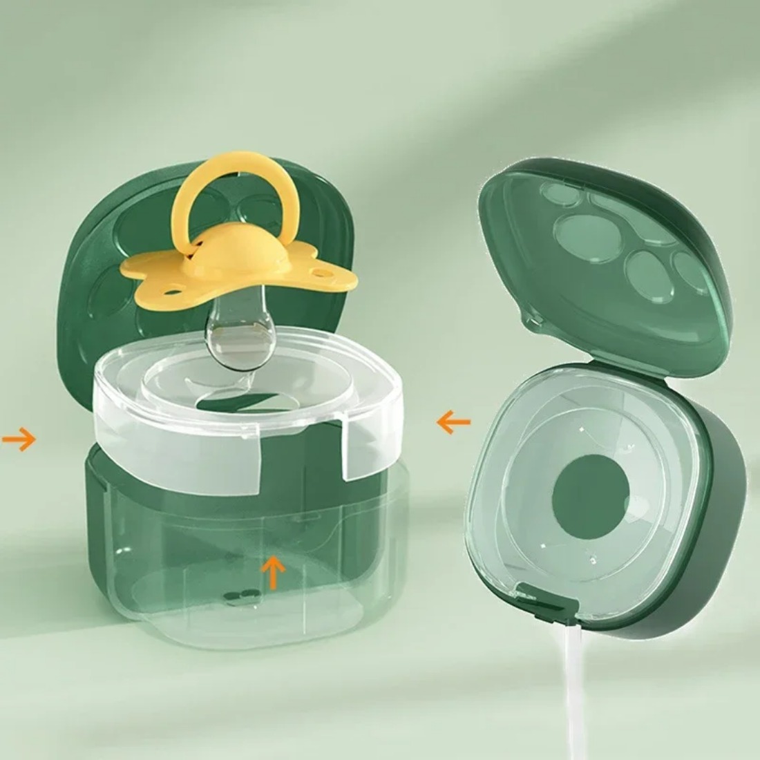 Boîte à sucette en Silicone de - Baby Food Pacifier avis et prix